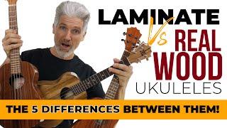 Laminate vs Real Wood Ukuleles. Which Ukulele wood Is Best?  5 Differences between them.