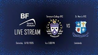 Terenure v St. Mary's, AIL Rd. 13, 3:00pm 8/02/25 streamed by BF Sports Analysis