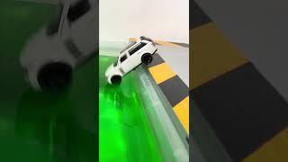 Cars Fall In The Water Welly Cars #shorts