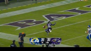 TYLAN WALLACE GAME WINNING WALK OFF PUNT RETURN TOUCHDOWN VS RAMS 