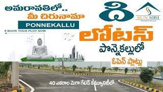 AMARAVATHI 183 ,190 Sq Yard Open Plots At Amaravathi Core Capital Near SRM University VIT University