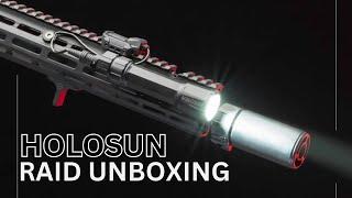 Holosun RAID Unboxing (80K Candela Rifle Flashlight!)