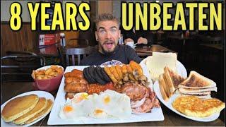 “IMPOSSIBLE” FULL ENGLISH BREAKFAST CHALLENGE (Mukbang & Eating Sounds) “Titan” Breakfast Challenge