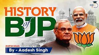 Evolution of BJP: From Jansangh to  Largest Political Party | Post-Independence History | UPSC GS