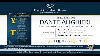 The early life of DANTE ALIGHIERI