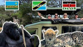 Gorilla Trekking + Safari Travel:  Rwanda | Tanzania | Kenya