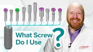 Replacing Implant Abutment Screws