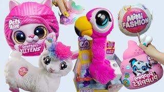 ZURU SET UNBOXING | ASMR TOP TOYS | FLAMINGO POOPS,POOPING PUPPIES,Mini brands,LLAMA dancing. 120min