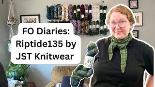 FO Diaries: Riptide135 by JST Knitwear Designs // Rachel is Knitting