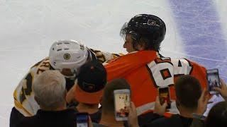 Nolan Patrick fires up fans with first fight after Flyers tussle with Bruins