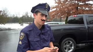 CONSTABLE CAGAN, HE LIKES A DONUT