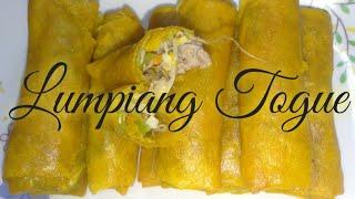 Lumpiang Togue / Spring Roll / Lumpiang Togue with Green Bean / How to make lumpiang Togue