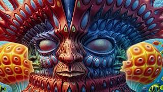 [4K UHD] Trippy AI Visuals Inspired by Alex Grey | Mind-Blowing Art for Psytrance Sessions