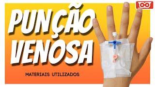 Materiais para punção venosa - acesso venoso periférico