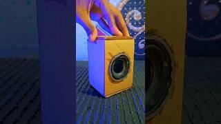 Cardboard Box Bluetooth Speaker  | #shorts #bituexperiment