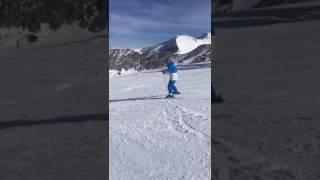 The magnificent skiing