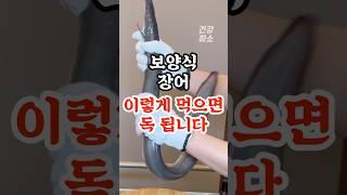 장어 이렇게 먹으면 독 됩니다 #건강#건강정보