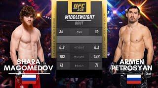 UFC 308|Sharaputdin Magomedov vs Armen Petrosyan|Full Fight|#ufc308 #magomedov  #petrosyan  #mma