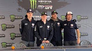 Motocross of Nations 2024 - Team GB Press Conference