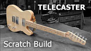 Maple TELECASTER Build - Electric Guitar from scratch!