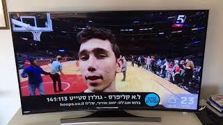 Yoav Modai on Channel 5 יואב מודעי מדווח לערוץ הספורט