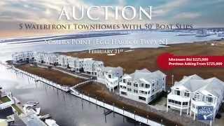 Egg Harbor Water Front Townhomes Auction