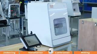 UP3D P55D Milling Machine Unboxing Video   UP3D Tech 1080p, h264, #youtube #unimdentcadcams #videos