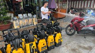 Máy rửa xe gia đình Workzone nhập Úc giá rẻ 05/06/2024| Hàng Nội Địa Úc| ️0382003453 - 0798804705