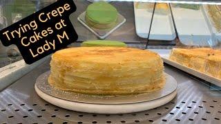 Trying Crêpe cakes at Lady M | Luluun Seven