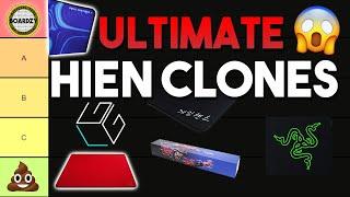 $30 Artisan Hien CLONE/"Hybrid Mousepad" Tier List! (Over 100 Mousepads)