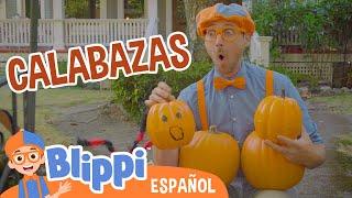 Calabazas y adornos de Halloween | Blippi Español | Videos educativos para niños | Aprende y Juega