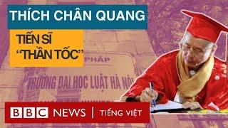 THƯỢNG TỌA THÍCH CHÂN QUANG: LUẬN ÁN TIẾN SĨ CÓ GÌ?