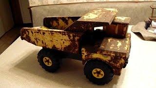 Mighty Tonka dump truck (Rusted Restoration)