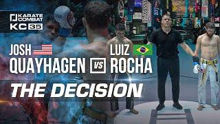 KC 35: Joshua Quayhagen vs Luiz Rocha - The Decision