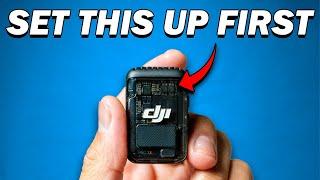 FIRST Things to Set Up on your DJI Mic 2