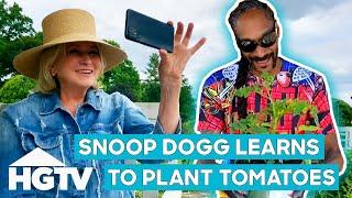 Martha Stewart & Snoop Dogg Learn To Pot | Martha Knows Best