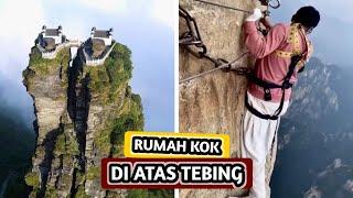 DI CHINA KENAPA BANYAK RUMAH DI ATAS TEBING TINGGI ?