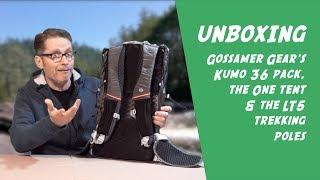 Gossamer Gear Unboxing - Kumo 36, the One, LT5 poles & More...