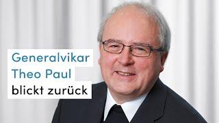 Theo Paul blickt zurück: 24 Jahre Generalvikar im Bistum Osnabrück