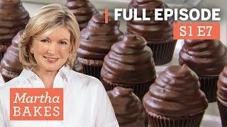 Martha Stewart Makes Devil's Food Cake 3 Ways | Martha Bakes S1E7 "Devil's Food Cake"