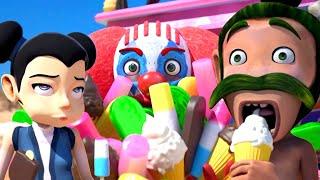 Oko Lele — ICE CREAM MADNESS  Funny Cartoons Super Toons TV