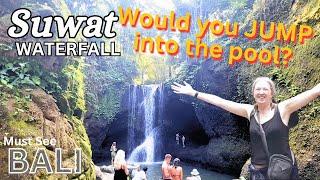 Suwat Waterfall Bali Indonesia is a Hidden Gem | Things to do in Ubud Bali | Bali Travel Guide