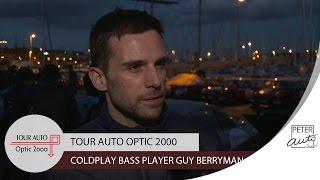 Guy Berryman (Coldplay) in the first stage (Paris - Saint Malo)