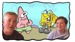 Dad and Son make a NEW SpongeBob SquarePants Show!