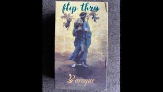 Baroque Tarot - a tarot deck flip thru