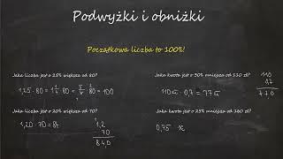 Podwyżki i obniżki. Procenty