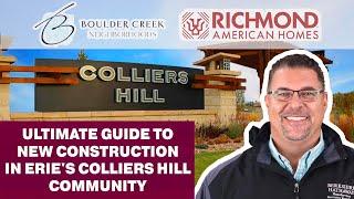 New Homes in Collier's Hill - Builders in Erie Colorado!