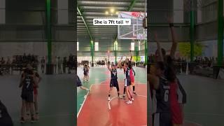 Poonam Chaturvedi the tallest Indian female basketball player in action  #tall #nba #lebron