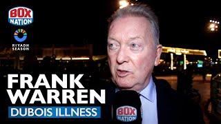 "Gutted!" - Frank Warren Reacts To Dubois-Parker Fight Cancellation