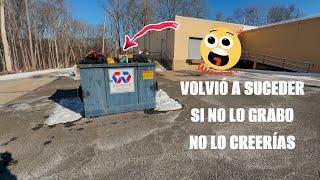 DUMPSTER DIVING Volvió a suceder…Si no lo grabó nadie lo creería #dumpsterdiving #loquetiranenusa